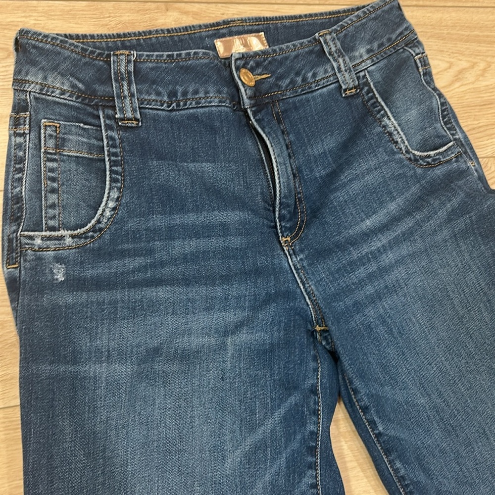 Kut from the Kloth Dark Blue Wide Leg Jeans - Picture 7 of 11